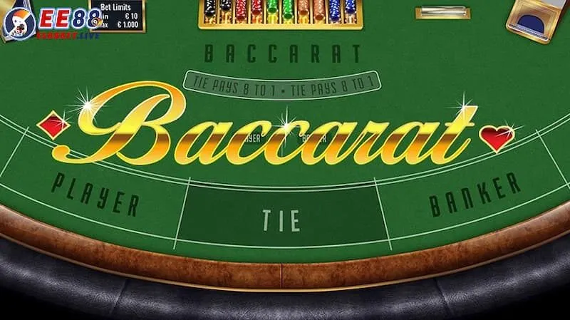Luật chơi baccarat chi tiết dễ hiểu tại EE88