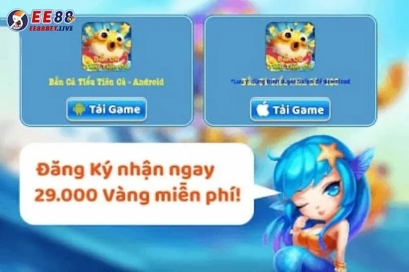 Hướng dẫn tải bắn cá tiểu tiên trên điện thoại nhanh nhất cho hội viên